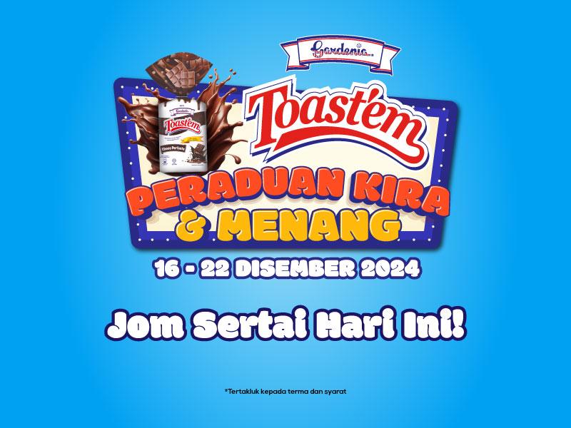 GARDENIA TOAST’EM CHOCO PERFECTO PERADUAN KIRA DAN MENANG 2024